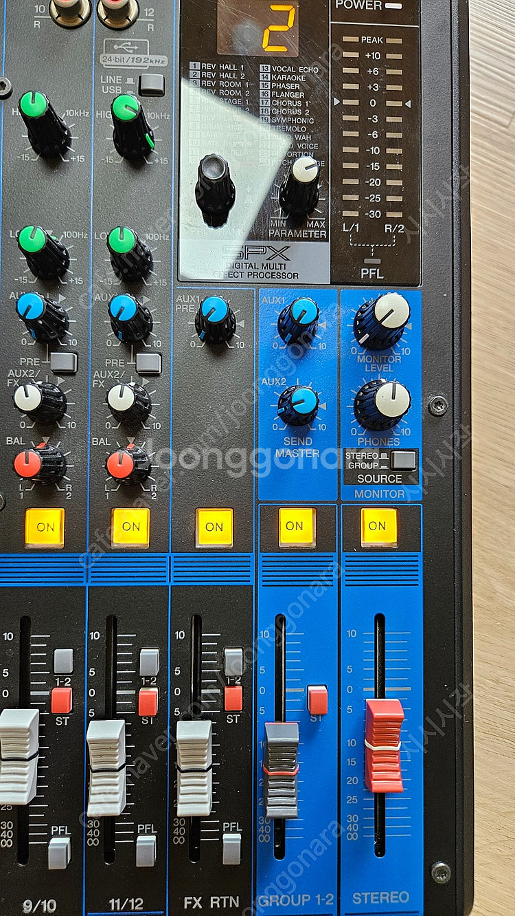 야마하 오디오 믹서 Yamaha MG12XU--4