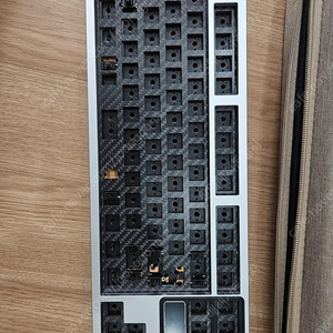 커스텀키보드 스웨그키 qk80 mk2 실버