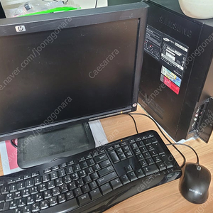 (또인하)삼성 PC완본체(B400S3A-A3D/R)+HP 와이드LCD+블루투스스피커 등 주변기기 일괄 판매
