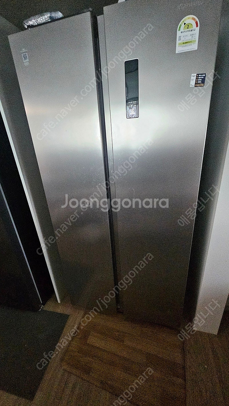 클라인드 430L 양문형냉장고--0
