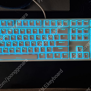 무접점키보드 싸게 판매 (한성 CHF4X GTune 50g)