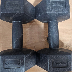 이고진 덤벨 아령 3kg 2개 (택포1만)