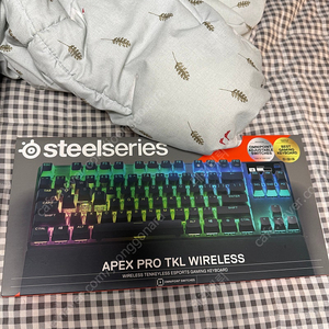 스틸시리즈 게이밍 키보드 Apex Pro TKL WL (무선)