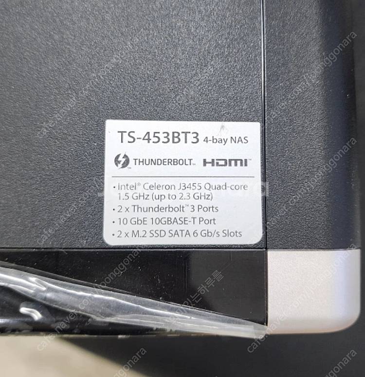 썬더볼트 달린 나스 팝니다 4bay 10기가랜--1