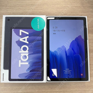 T505 갤럭시 탭A7 10.4 다크그레이 64기가 (미사용풀박스) 15만