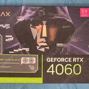 갤럭시 GALAX 지포스 RTX 4060 2X OC V2 D6 8GB