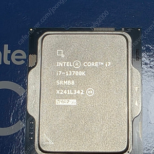 INTEL 13700K, MSI Z790 EDGE TI MAX 보드 팝니다.