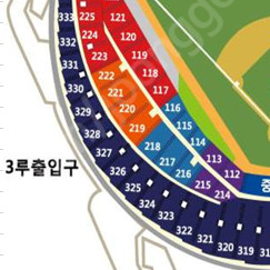 5월24일 토요일 103블럭 레드석 18열 좌석 판매(정가판매)