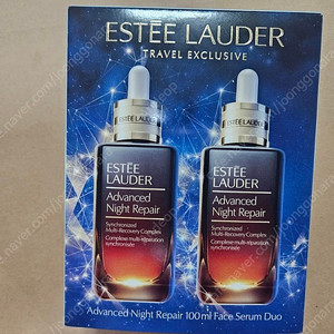 (새상품) 에스티로더 갈색병 듀오 100ml x 2병 E.LAUDER SKIN ANR SERUM DUO
