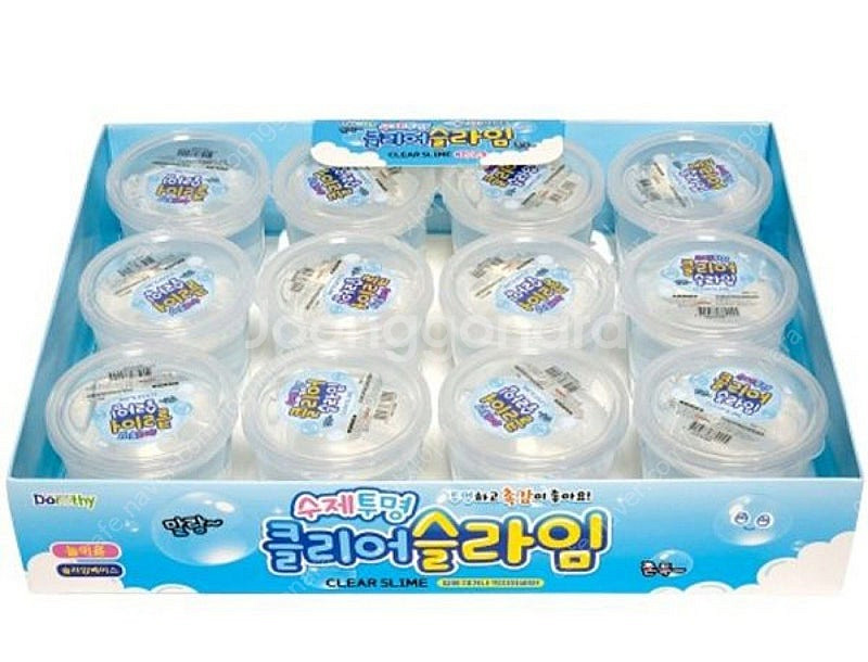<KC인증-클리어 슬라임/팝콘펜/패브릭마커/색연필14>...--0
