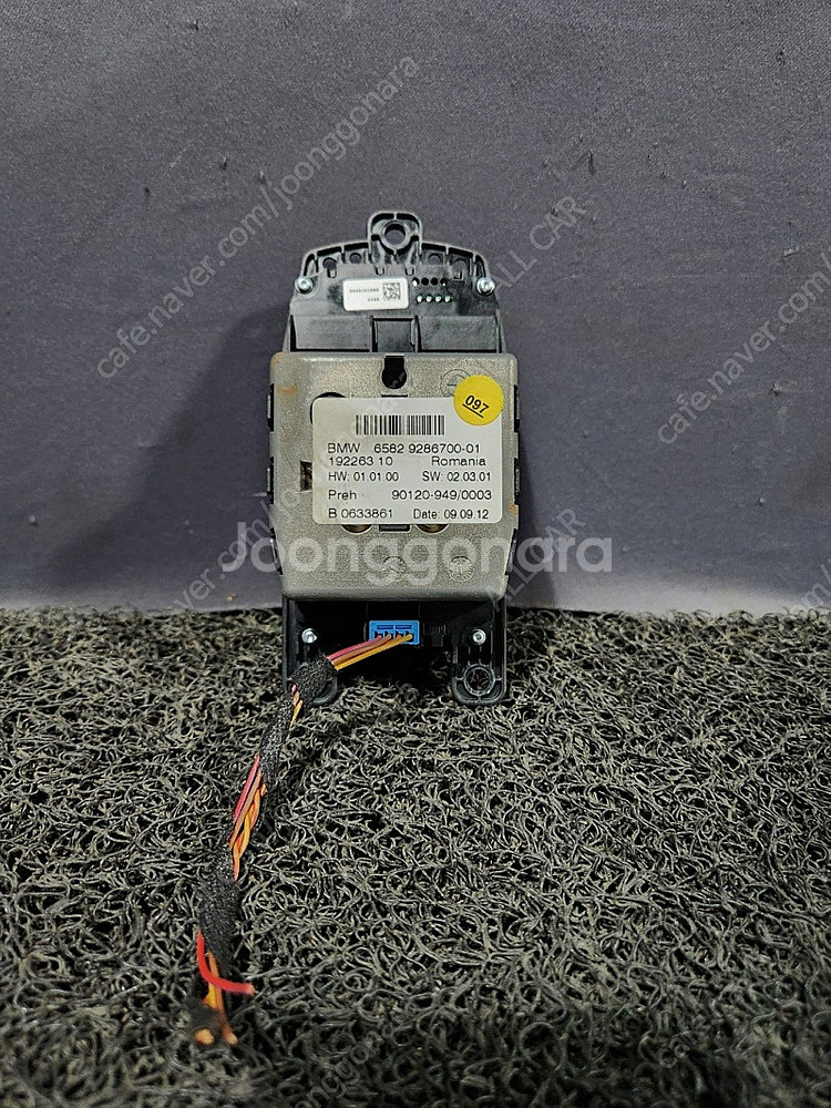 4238 BMW 조그셔틀 전기형 아이드라이브 4핀*5번...--3