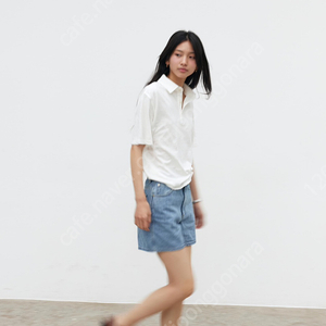 PARTOUT 파크투 ohaio half denim L 새상품 판매합니다