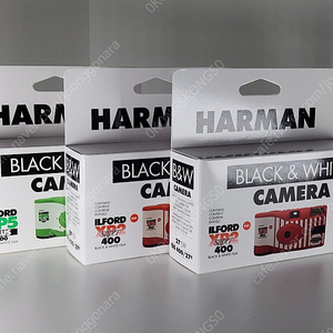하만 일포드 일회용 필름카메라 필카 XP2 SUPER RED HP5 PLUS HARMAN