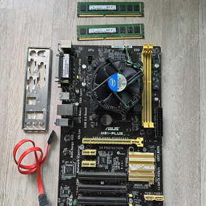 ASUS H81-PLUS I3-4130 4GB*2 팝니다