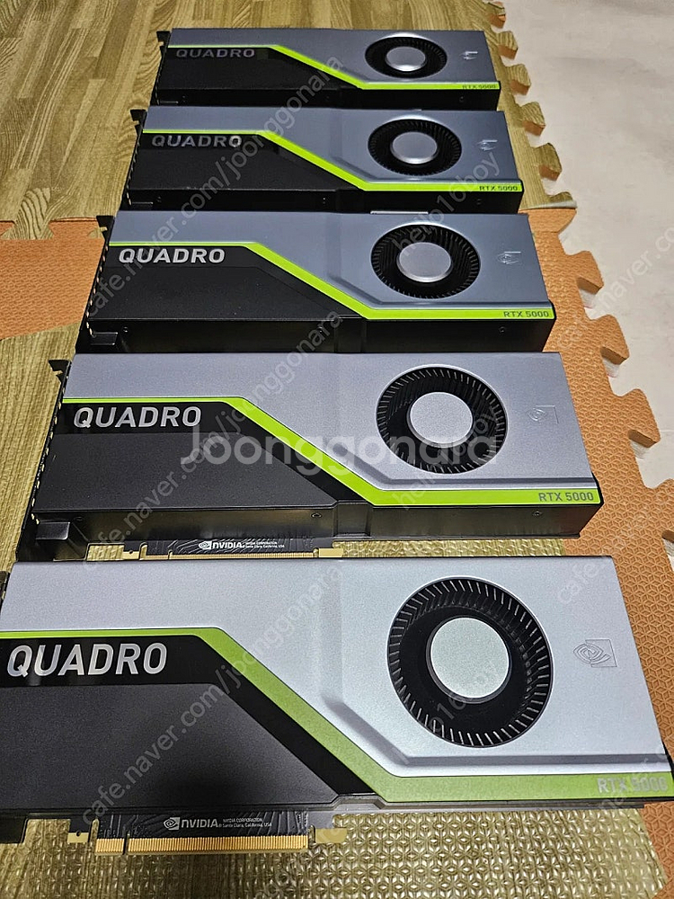 QUADRO RTX 5000 16GB (쿼드로) 딥러닝...--5