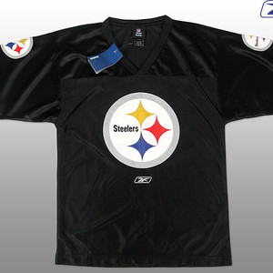 NFL Pittsburgh Steelers 풋볼져지 S(95)/M(100)/L(105-110) 정품Reebok Made in Korea (무료배송)/희귀소장품