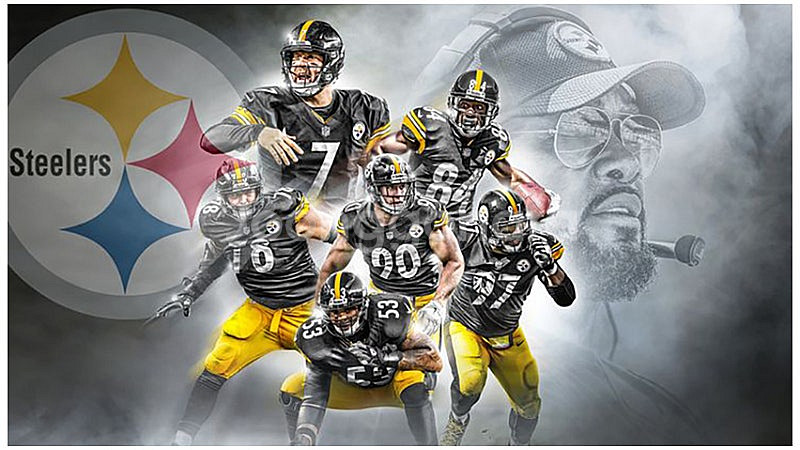 NFL Pittsburgh Steelers 풋볼져지 S...--1