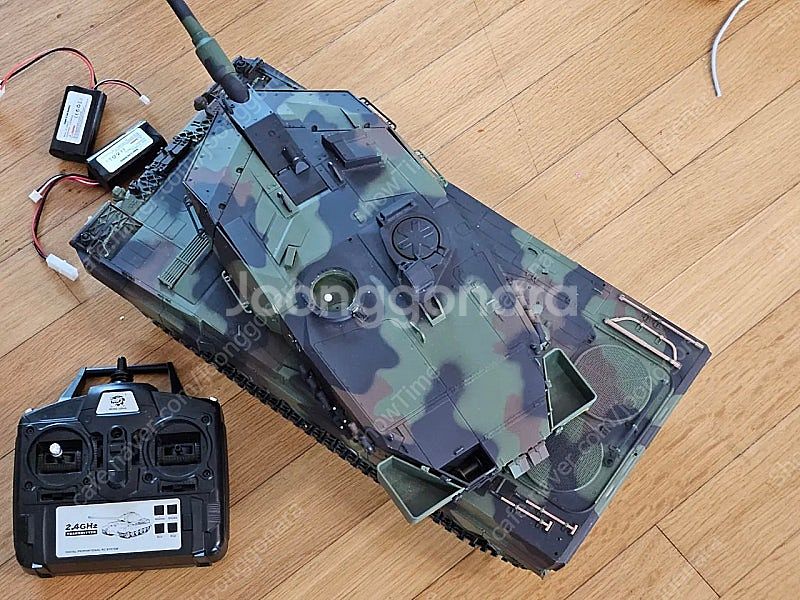 헝롱 레오파드2 RC 탱크 (트랙사스 trx4 rc카)--1