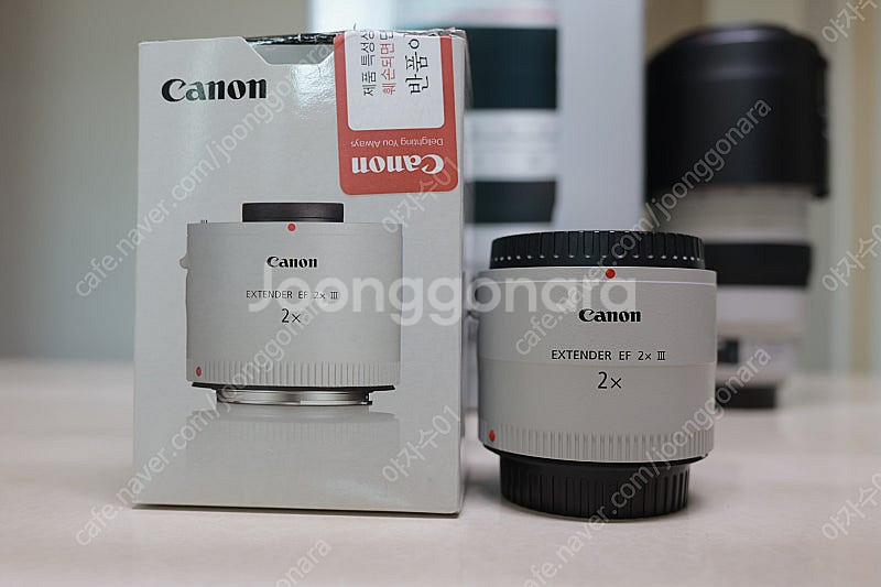 캐논 백사투 EF100-400mm II 정품--7