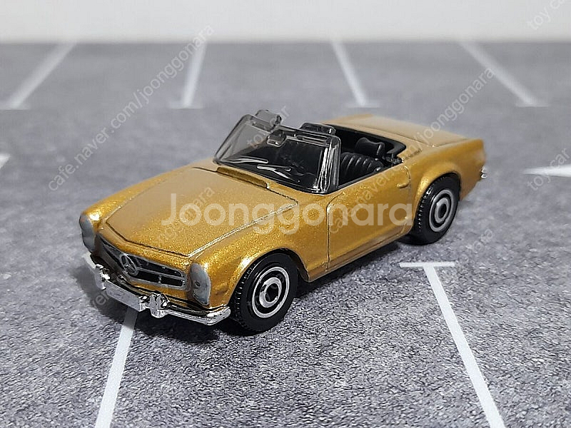 매치박스 메르세데스 벤츠230SL 골드 다이캐스트 레어...--1