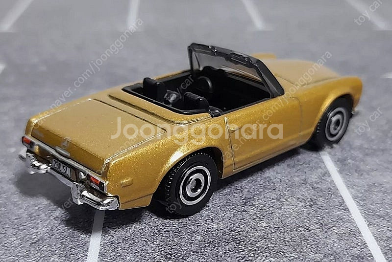 매치박스 메르세데스 벤츠230SL 골드 다이캐스트 레어...--3