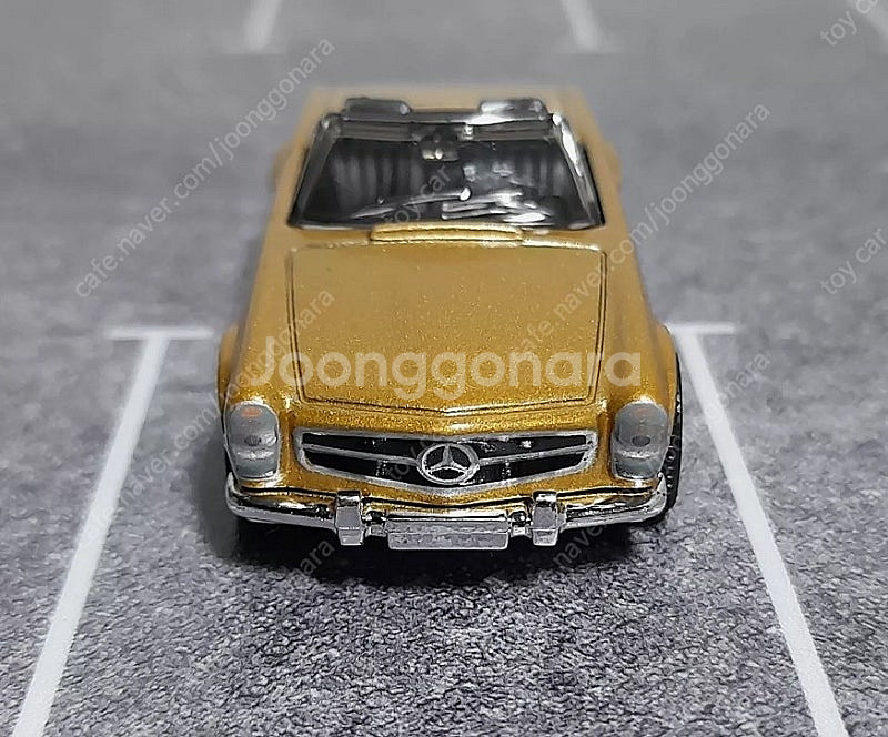 매치박스 메르세데스 벤츠230SL 골드 다이캐스트 레어...--5