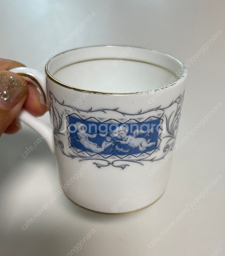 영국 엔틱 콜포트 레볼리 Coalport 에소잔--0