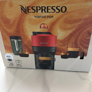 네스프레소 버츄오 팝 화이트 새상품