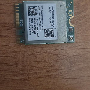 노트북 무선랜 aw cb375nf 팝니다.