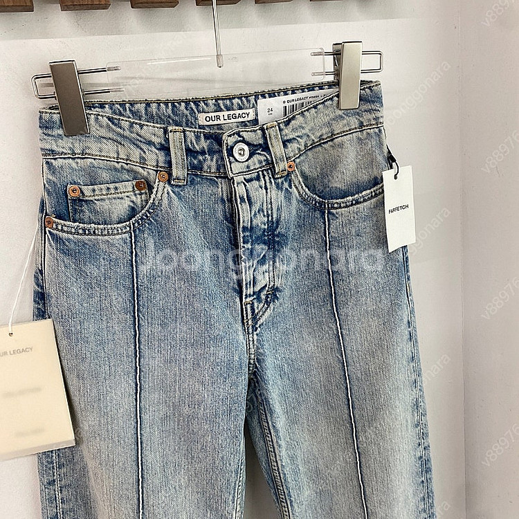 아워레가시 데님팬츠 새제품 정품 / 랑방 마인 더캐시미어 타임 코스 마쥬 산드로 오르 폴로 미샤--1