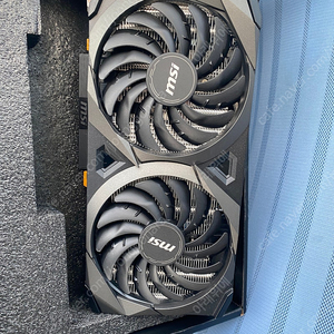 MSI 지포스 RTX 3060 벤투스 2X OC D6 12GB A/S 28년 4월까지 RTX3060