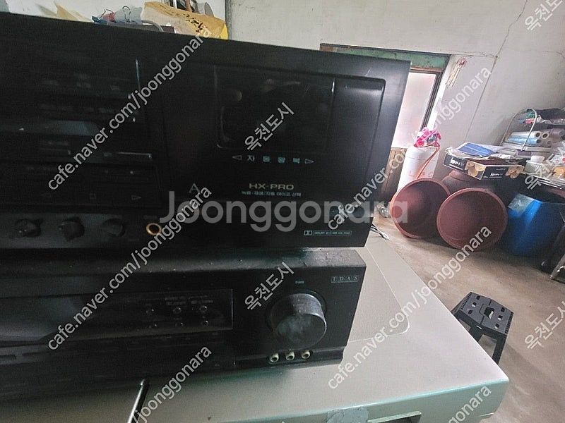 인켈 . 리시버앰프 rv-5020r , 더블 카세트데크...--1
