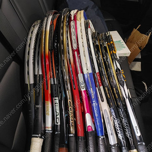 테니스라켓 들 정리