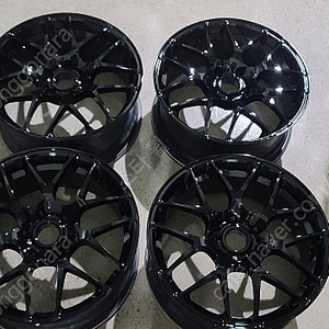 HRE 블랙유광 19인치 사제휠 PCD120 대품판매20만원