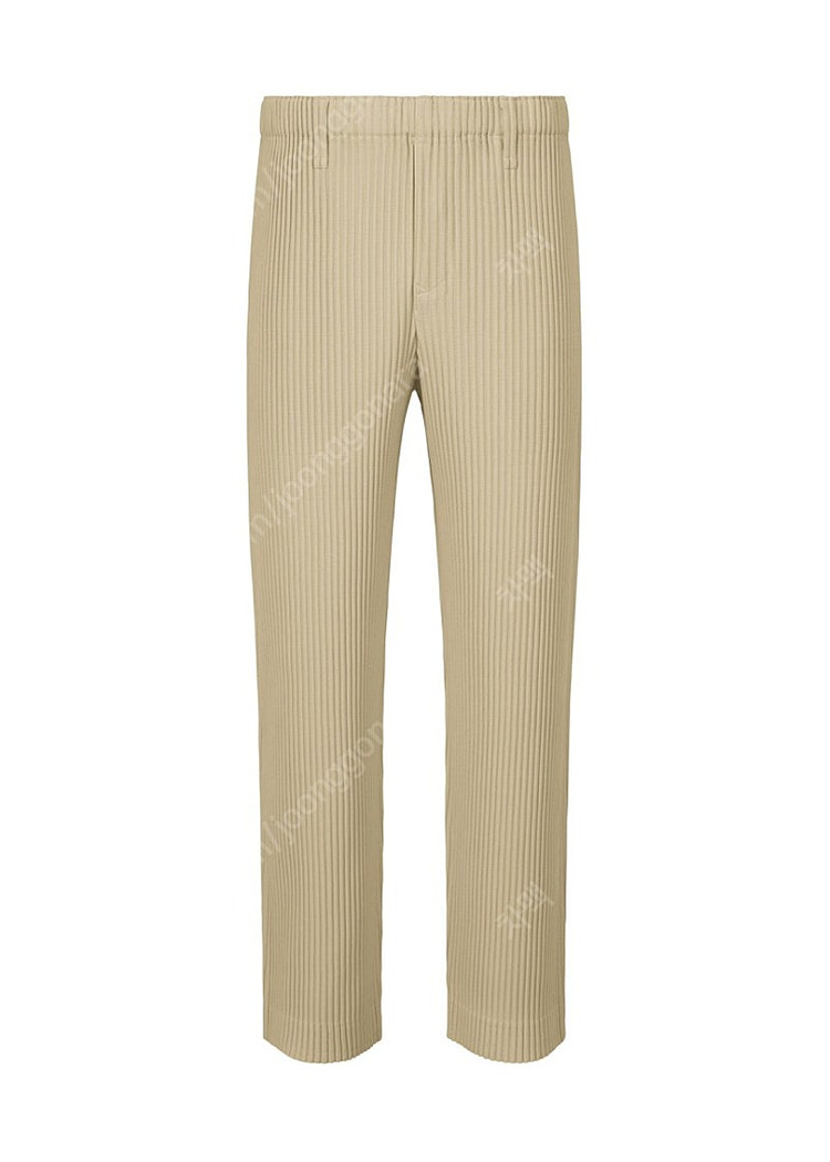 옴므플리세 24년 5월 먼슬리 스트레이트 팬츠 린넨 베이지 HP41JF184 size 1--0