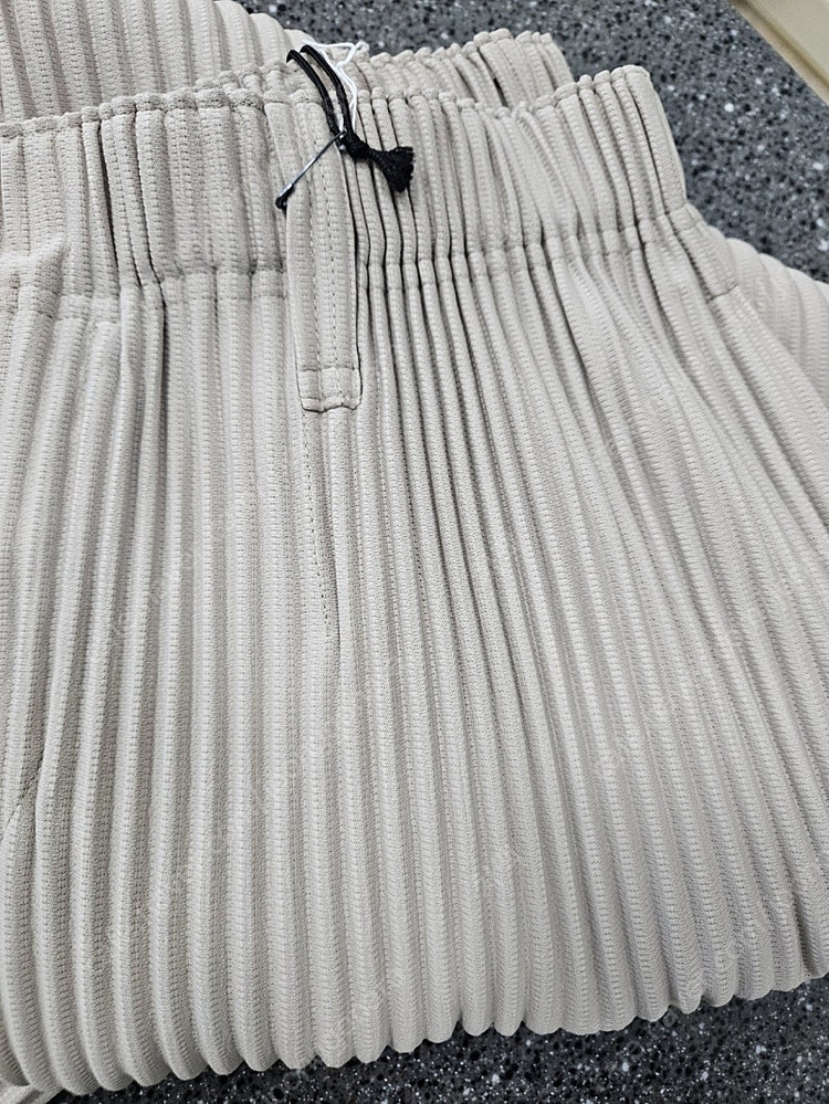 옴므플리세 24년 5월 먼슬리 스트레이트 팬츠 린넨 베이지 HP41JF184 size 1--4