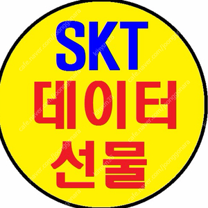 SKT데이터 2기가 2000원에 팝니다