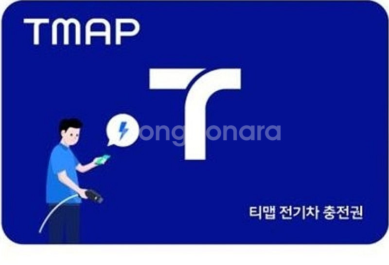 티맵전기차 충전권 팔아요(10만원권)--0