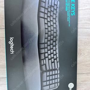 로지텍 WAVE KEYS 인체공학 무선 키보드