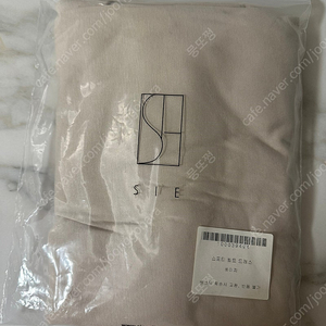 시에 sie 소프티 벨트 드레스 / 베이지