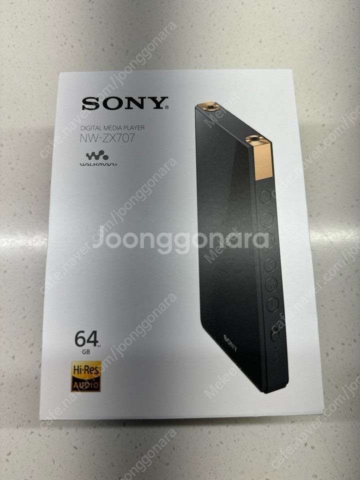 소니 워크맨 ZX707 BTR 한정판 팝니다--0