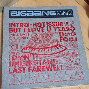 빅뱅 미니 2집 CD 판매합니다(3d페이퍼 없음)ㅡ17000원