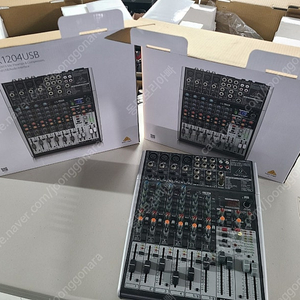 XENYX X1204USB 오인페 버링거 오디오 믹서팝니다. (총 1대)