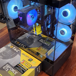 (S급)배그, 오버워치 컴퓨터 본체 인텔i7-4790,GTX1060*6GB, SSD250GB