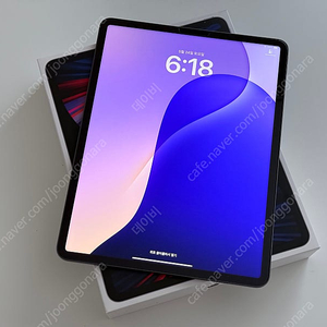 아이패드 프로 5세대 12.9인치 M1 스그 S급 풀박스 128GB wifi + 케이스 83만