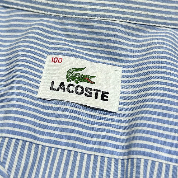 Lacoste 라코스테 정품 레귤러핏 스트라이프 셔츠 ...--4
