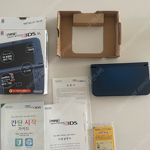 닌텐도 new 3ds xl 메탈릭블루 박스셋