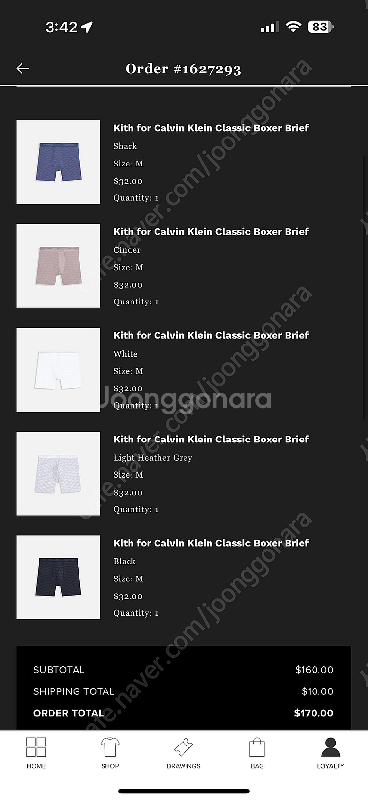 키스 X 캘빈클라인 케빈클라인 kith X calvin...--1