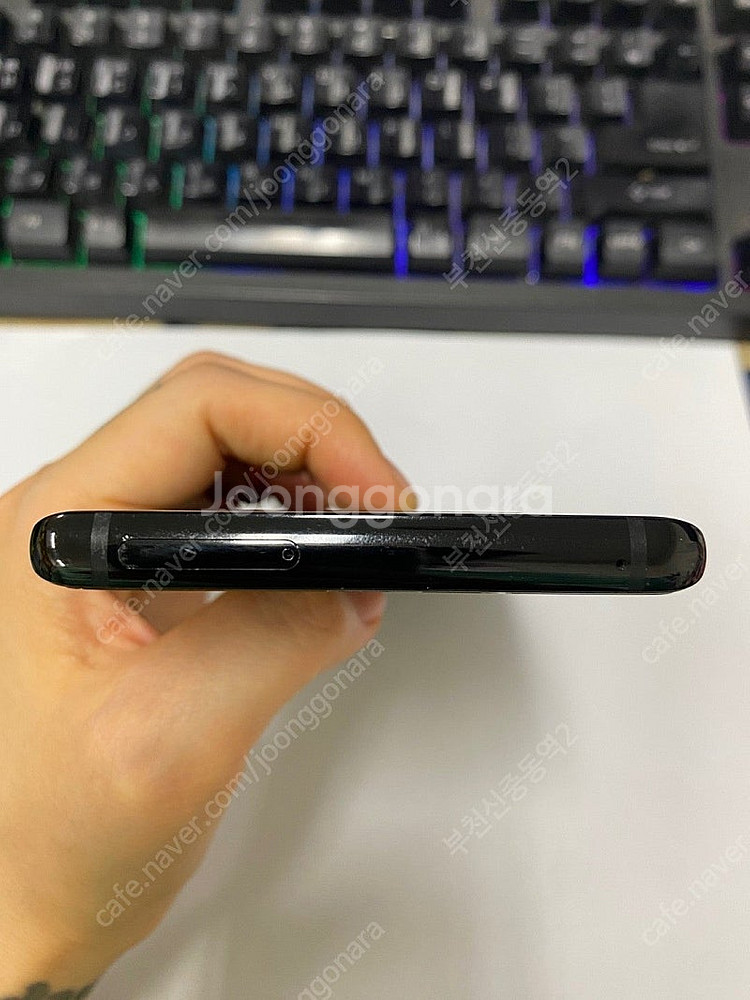 194239 KT 갤럭시노트8 블랙 256GB 액정약파...--5
