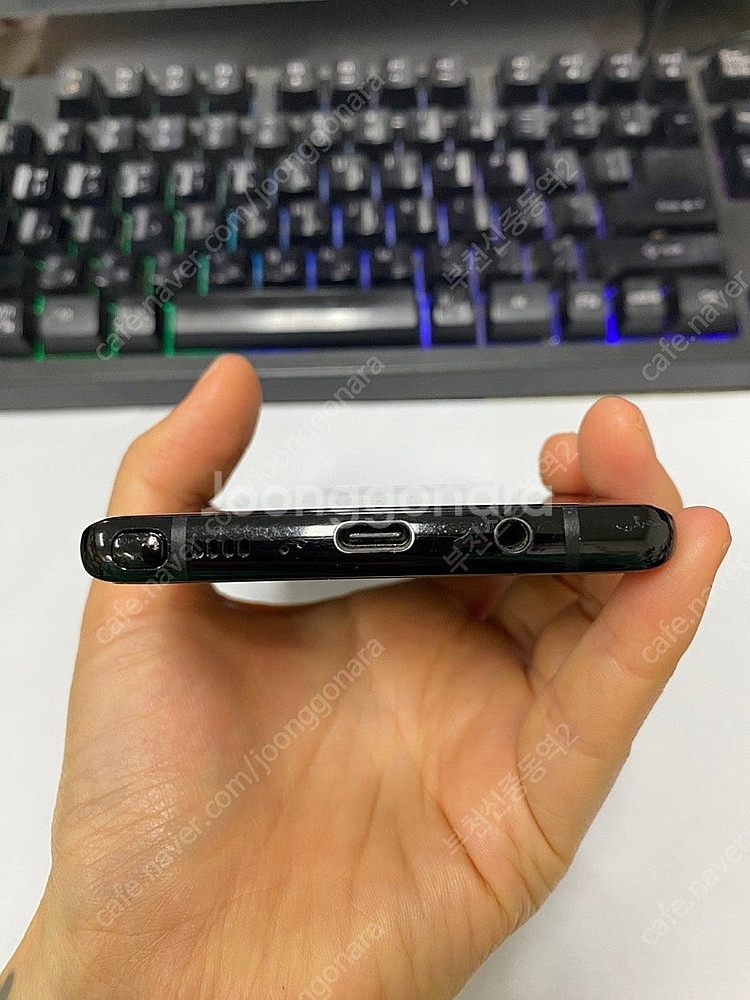 194239 KT 갤럭시노트8 블랙 256GB 액정약파...--8
